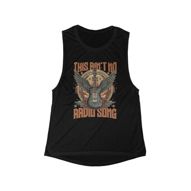 Hardy Radio Song Muscle Tank - Sunlit Funlit Country Music Tees
